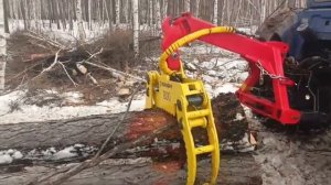 Трелевочный захват Горыныч. Хотите себе такой, звонит?