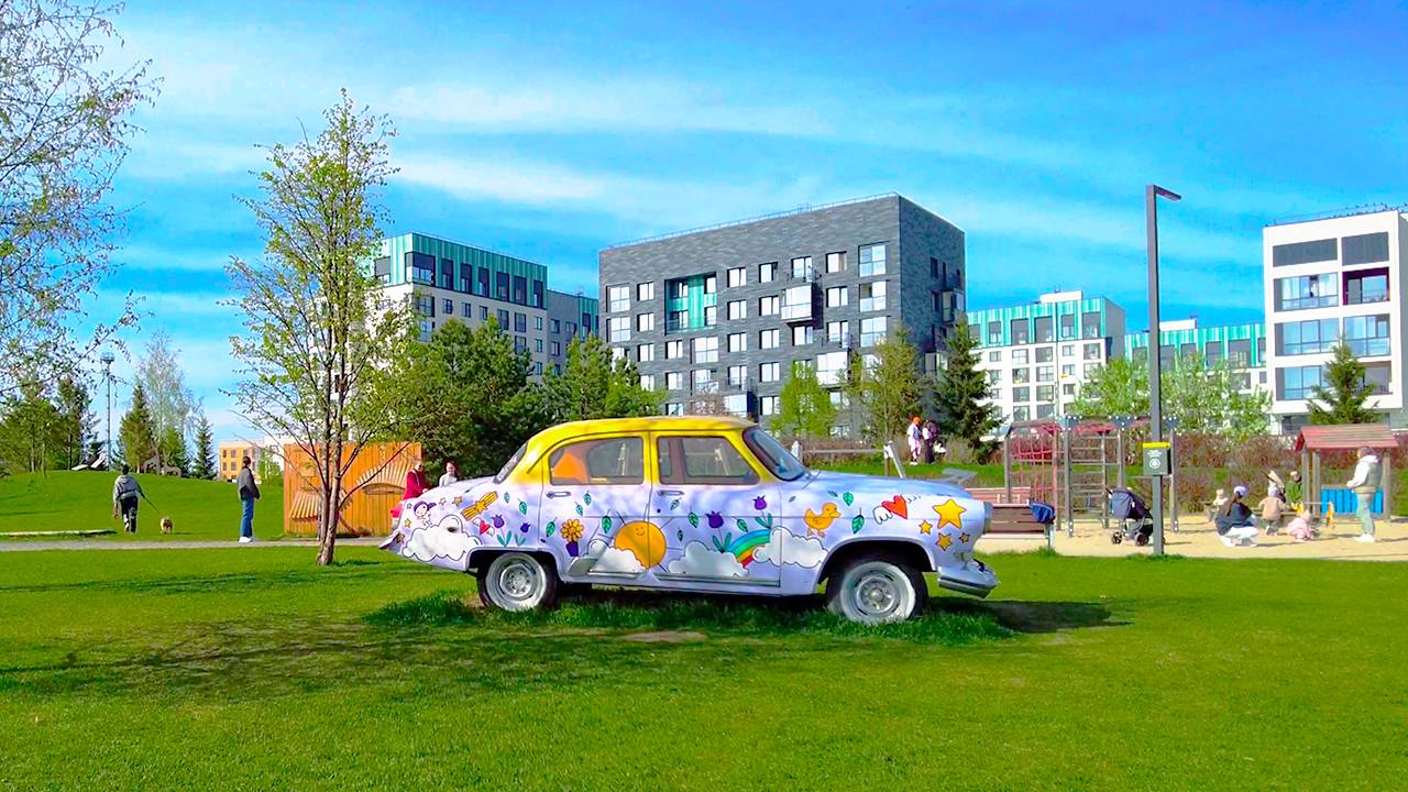 Walking In YEkaterinburg. Ветреный район Солнечный |4K| (May 14, 2025)