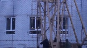 Монтаж КБ-408.21 (Наращивание секций башни)