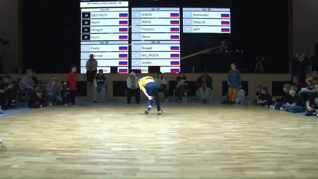 ЧиП СФО Красноярск 2024 - BBoy Raff - отбор (Брейкинг соло юноши 10 - 12 лет) смотреть онлайн