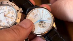 Белые часы, Citizen NH9130-84a