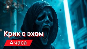 Звуки для соседей - крик с эхом и промежутками