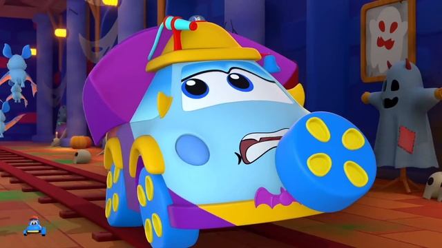 Колеса На Автобусе Хэллоуин  Больше Анимационных Вид?