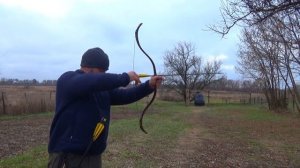 Лук для конной стрельбы. Ottoman bow 47 lb