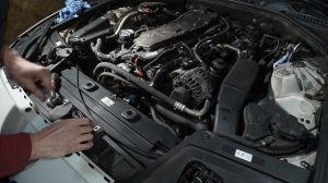 Замена помпы на BMW F10/F11 530D N57D30A 180 kW.