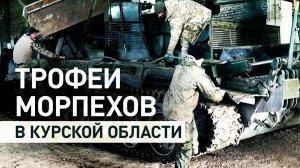 Морпехи 810-й бригады ЧФ вывезли трофейную американскую технику ВСУ из Курской области