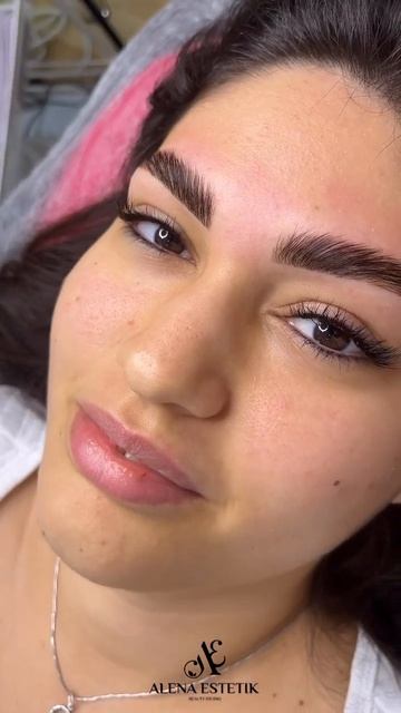 Lifting kirpik. Lamination eyelashes. Ламинирование бровей. Studio Alena Estetik смотреть онлайн