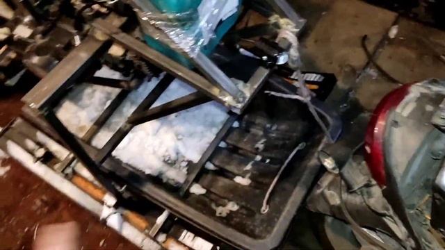 Самодельный снегоход с гусеницей из покрышки. Самодельный мотобуксировщик, мотособака, мототолкач