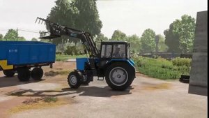 Farming Simulator 22 / Кормим коров моносмесью и грузим силос на