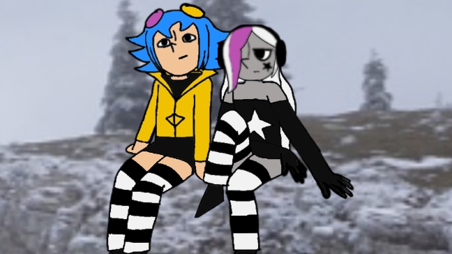 Моя анимация про песню "Однажды зимой" миатрис смотреть онлайн