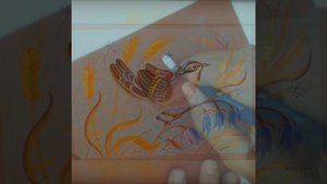 Серия уроков "Птицы в наборной росписи"