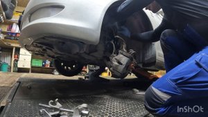 Тойота Камри 30 замена передних стояк от Камри 40