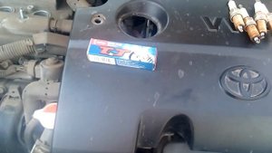 Замена свечей. TOYOTA Probox.