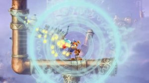Прохождение Rayman Legends - Назад к Origins - Таинственные украшение - На дымной вершине -Часть 12