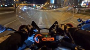 BMW R1200RS | Спонтанный тест драйв | Ночные покатушки