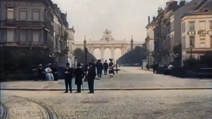 Восьмиминутное видео, показывающее жизнь людей в самом начале двадцатого века смотреть онлайн