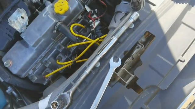 снять шкив распредвала на гранте смотреть онлайн