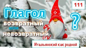 Глаголы с возвратным смыслом, но без возвратной частицы si – 111