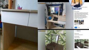 Что купить на Озон туалетный столик трансформер Виктория шкатулка с откидным зеркалом для Видео