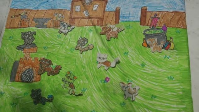 Castle cats из бумаги. Маша 12 лет смотреть онлайн