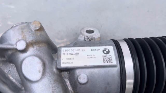 Рейка рулевая BMW 5 G30 RWD США 52700миль смотреть онлайн