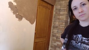 18.05.25/выходной с нами🌞/ремонт в прихожей🏠/жидкие обои💦/огородные работы🌱и шашлык🍖🍷