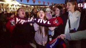 Болельщики неистово поддерживали "Локомотив"