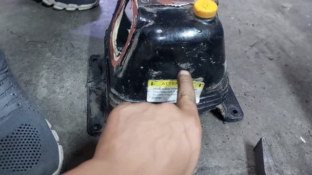 Трех цилиндровый компрессор сломался вал 🤦♂️ смотреть онлайн