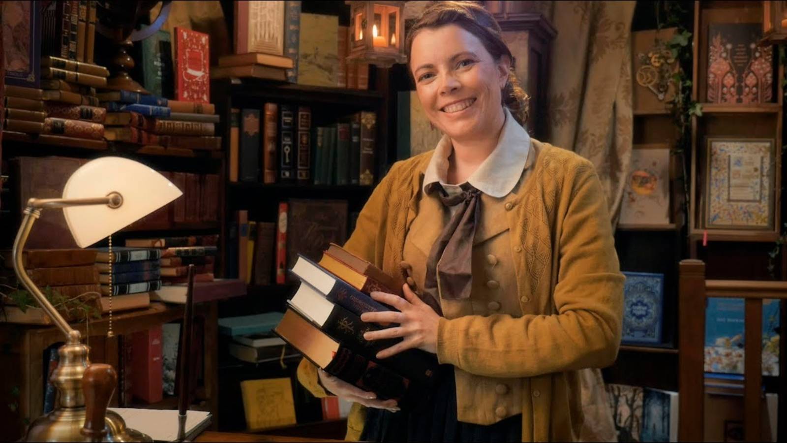 [Moonlight Cottage ASMR] Bookshop of Wonders | Roleplay (magical, soft spoken)