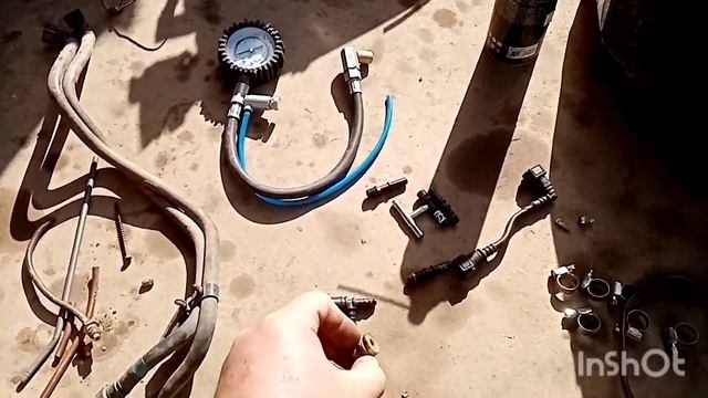 Переходник на быстросъемах, для замера давления топли смотреть онлайн