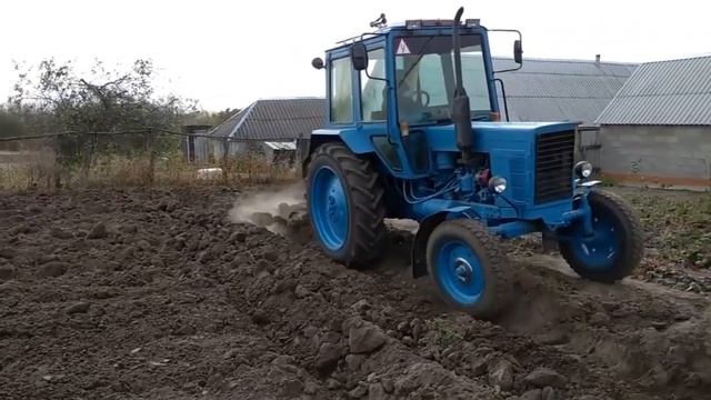 МТЗ 80 Регулировка плуга