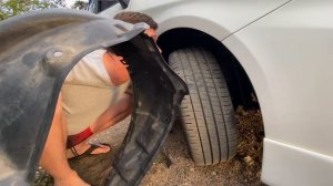 Замена подкрылка Toyota Prius 30👍