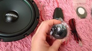 Динамики от prology kraken rx-65cs распаковка
