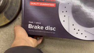 Mercedes Benz w212 w204 installing new Gerat rotor drill break pads замена тормозных