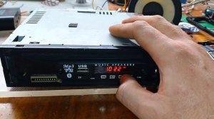 Установка в неисправную магнитолу JVC: Mp3, Bluetooth модуля.