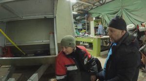 Установка пневмы. Кемпер своими руками. Постройка жилого прицепа. Прицеп для путешествий. Часть 9.