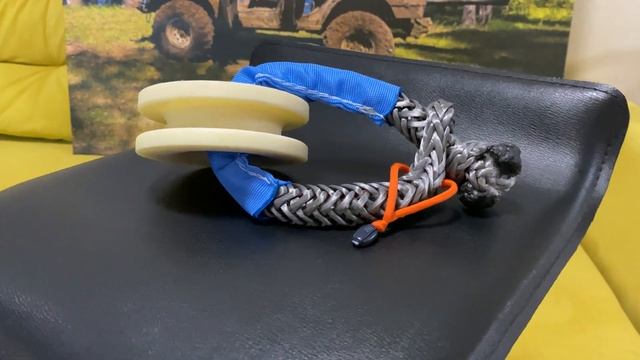 Блок полиспаст диаметром 120 мм с софт шаклом 10 мм Craft смотреть онлайн