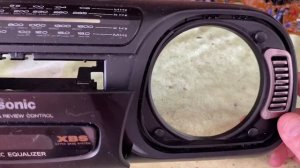 Panasonic RX-FS440 ремонт и профилактика магнитолы