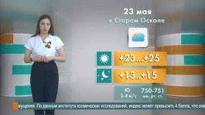 Погода в Старом Осколе на 23 мая