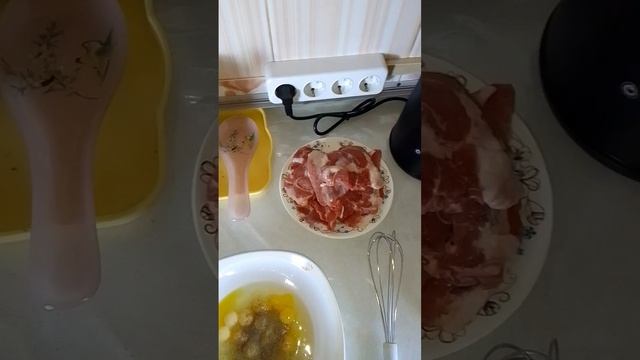 приготовила отбивные