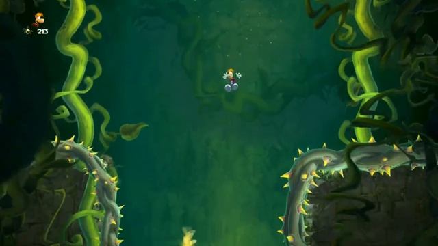 13 - Rayman Legends - История жабы - Спасите Аврору - Глубина 600 футов