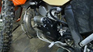 Стартер КТМ ЕХС 300. Starter KTM EXC 300