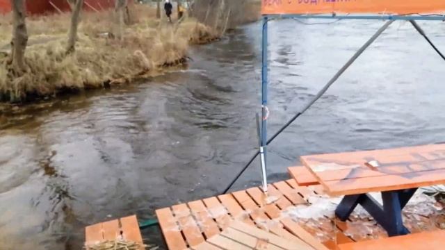 Вуокса, Лосевские пороги. 9.03.2020. смотреть онлайн