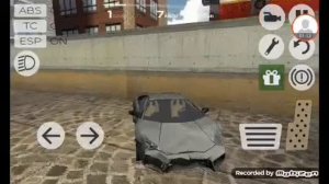 Иследуем игру и ломаем гоночную,бронированную машину.(Extreme Car Driving Simulator)