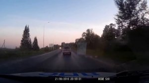 Очередная погоня  в г.Сыктывкаре за пьяным быдло. Виде?