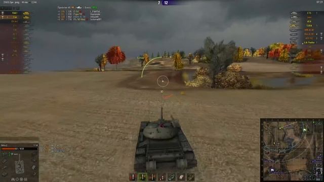 Т-54. Спас раков от слива! Лучший бой World of Tanks смотреть онлайн