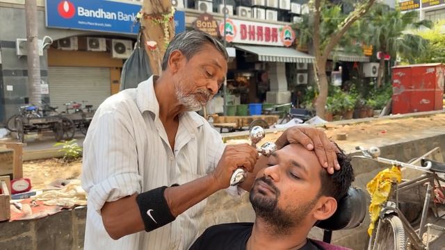 SLEEP INSTANTLY With World's Most RELAXING Indian Head Massage ｜ Waris Barber ｜ ASMR Gautam
