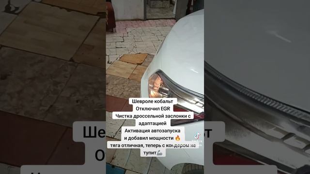 Шевроле кобальт, Отключил егр, автозапуск, чистка дрос смотреть онлайн