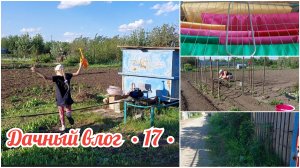 ТКАНЬ ДЛЯ ШИТЬЯ 🔥 ВЫСАДИЛА ЕЩЕ ПОМИДОРЫ 🍅 УБОРКА ОКОЛО САДОВОГО УЧАСТКА // РАЗГРУЗИЛИ ДРОВА