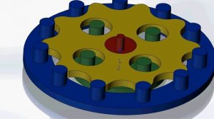 Планетарно цевочный редуктор
